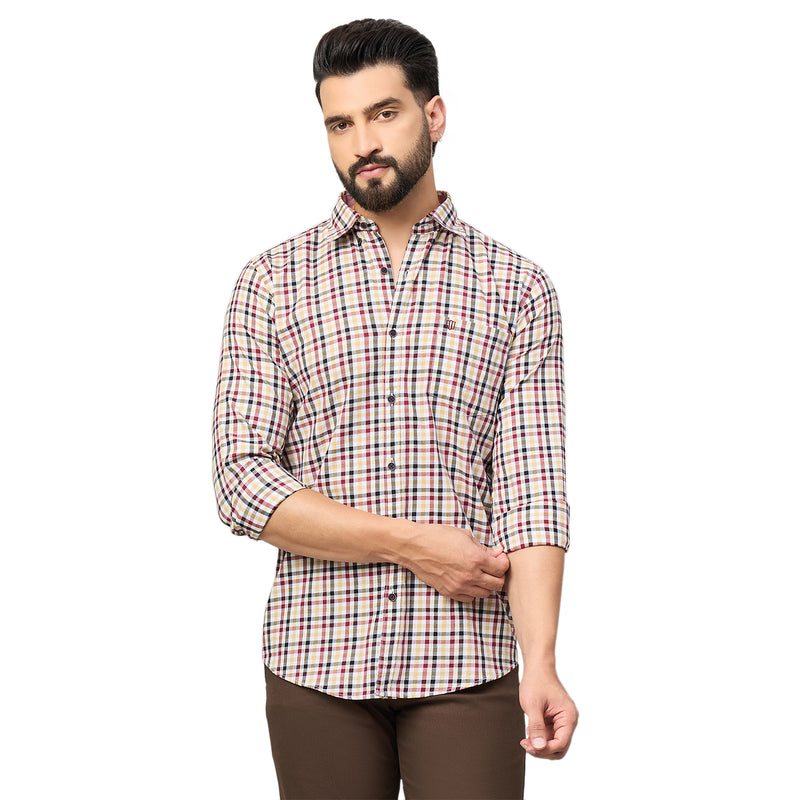 Duke Urban Men Full Sleeve Cotton Shirt (SDO5CKBE)