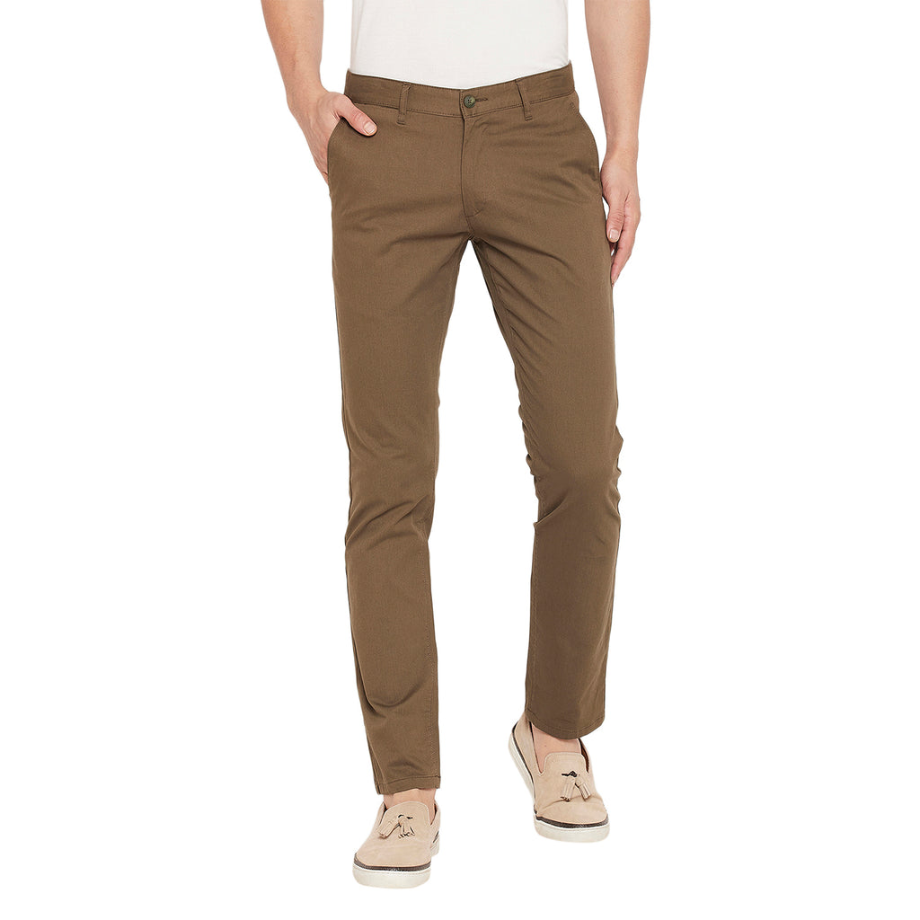 Duke Urban Men Slim Fit Cotton Trousers (SDT4566)