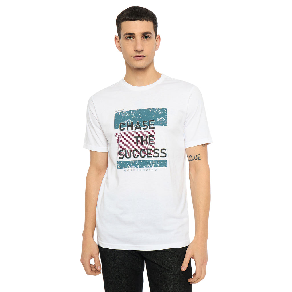 Duke Urban Men Half Sleeve Cotton Tshirt (LF7163)