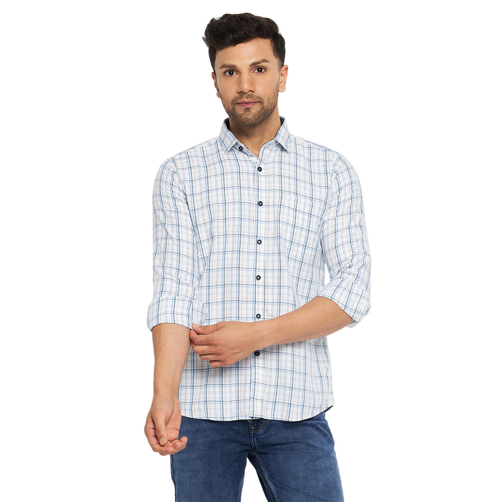 Duke Urban Men Full Sleeve Cotton Shirts (SDO8CKR)