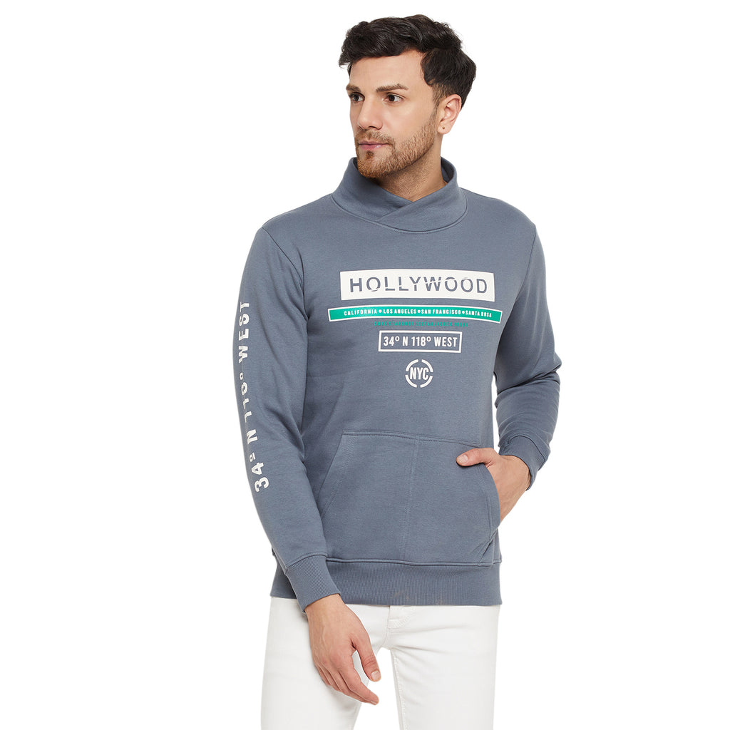Duke Urban Men Cowl Neck Sweatshirt (LF6318)