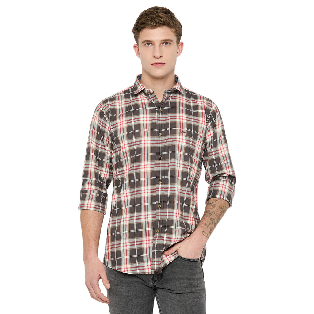 Duke Urban Men Full Sleeve Cotton Shirt (SDO8CKAH)