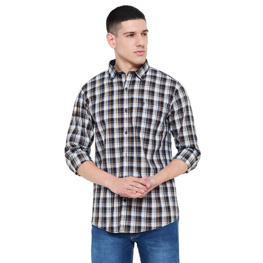 Duke Urban Men Full Sleeve Cotton Shirt (SDO7CKE)