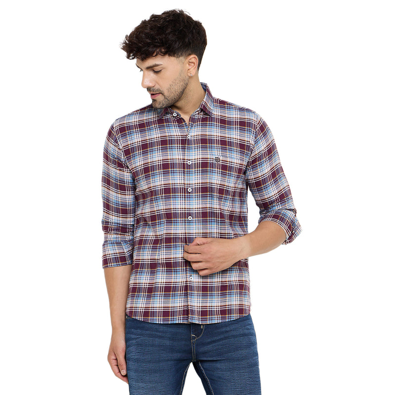 Duke Urban Men Full Sleeve Cotton Shirt (SDO8CKAF)