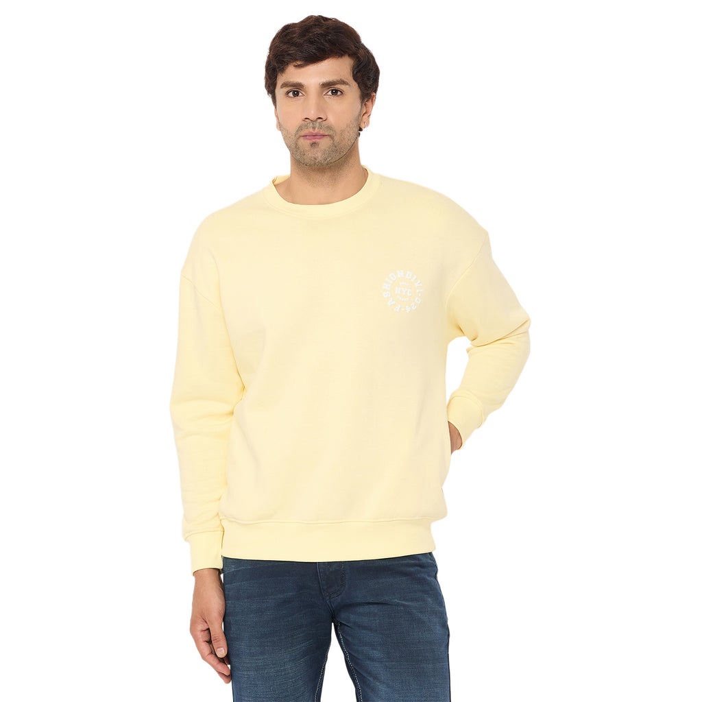 Duke Urban Men Solid Sweatshirt (LF6453)