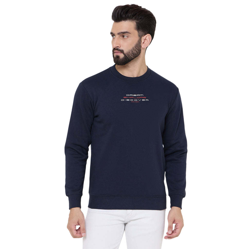 Duke Urban Men Solid Sweatshirt (LF6451)