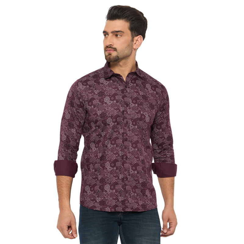 Duke Urban Men Full Sleeve Cotton Shirt (SDO8PRAV)