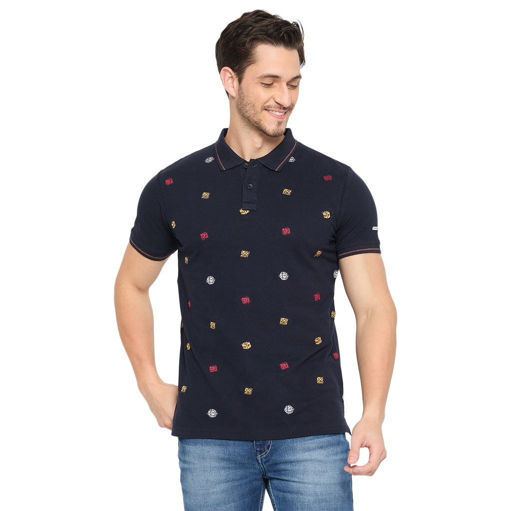 Duke Urban Men Half Sleeve Cotton T-shirt (LF7112)