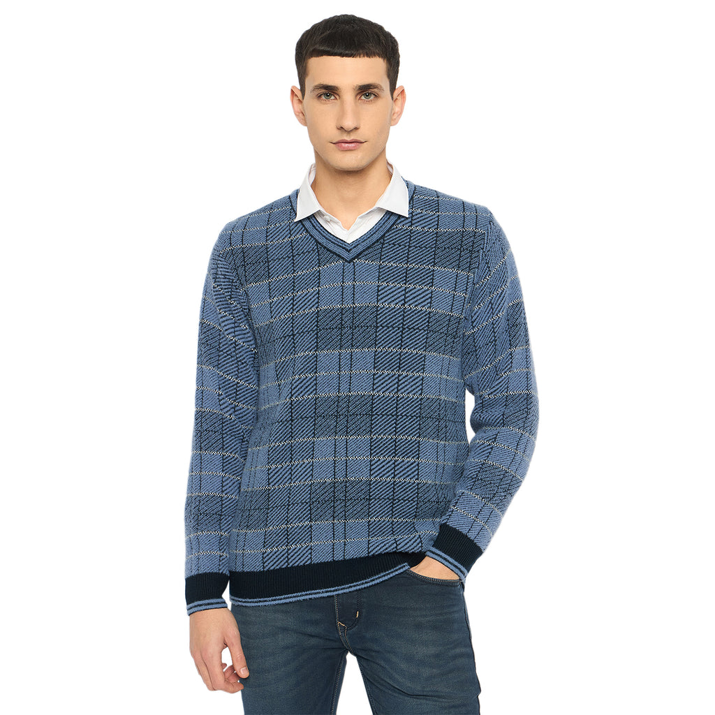 Duke Urban Men Full Sleeve V-Neck Sweater (SDS2126)