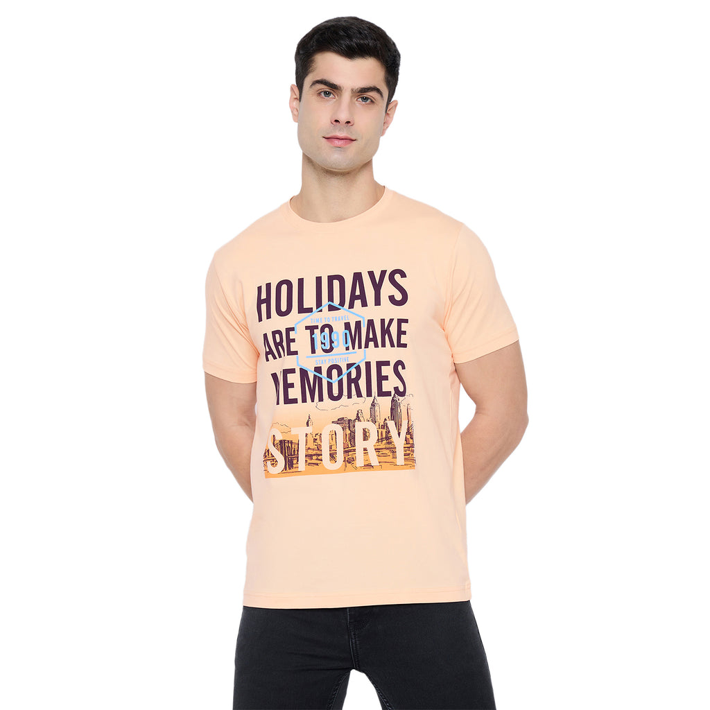 Duke Urban Men Half Sleeve Cotton T-shirt (LF7290)