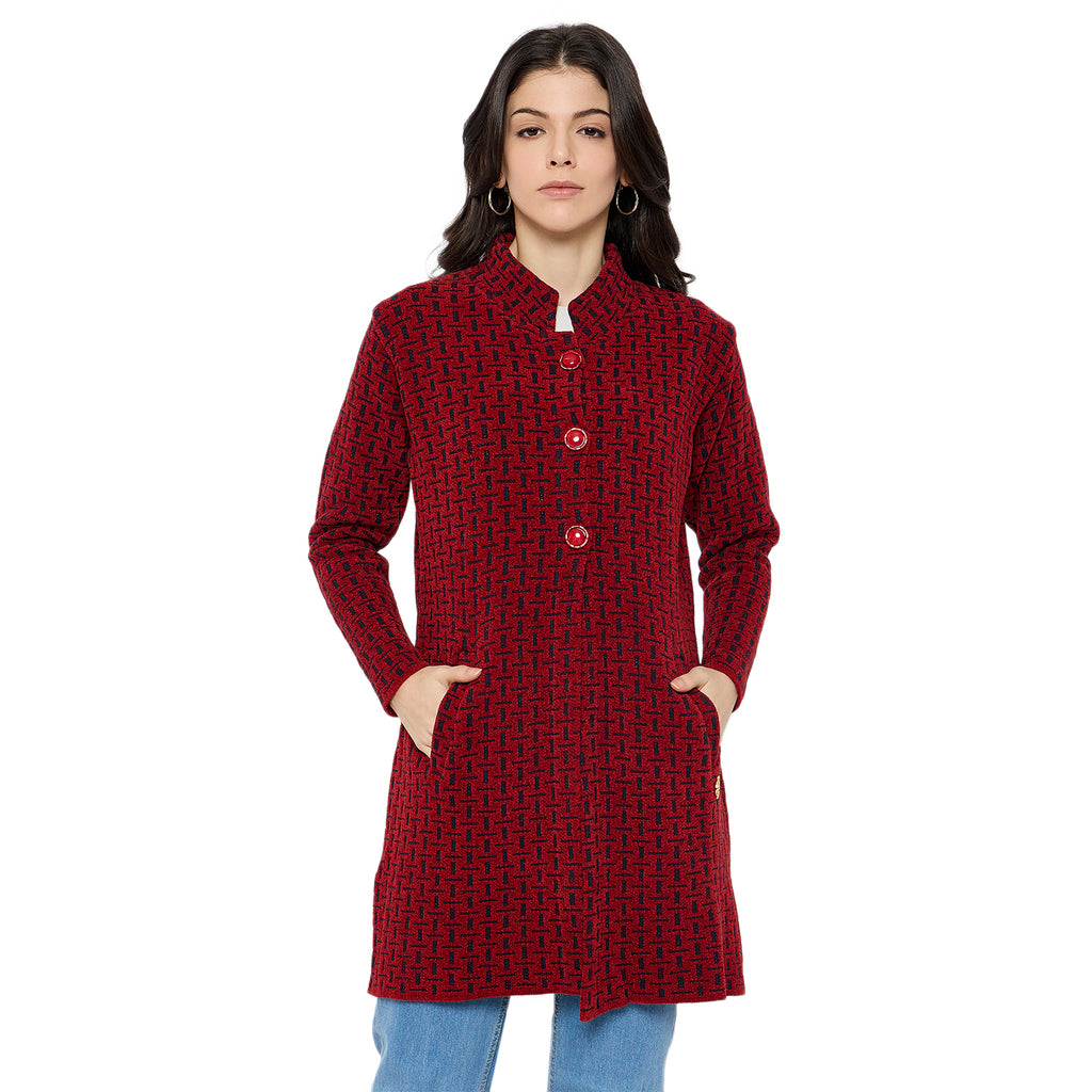 Duke Urban Women Full Sleeve Long Sweater (SDS1277)