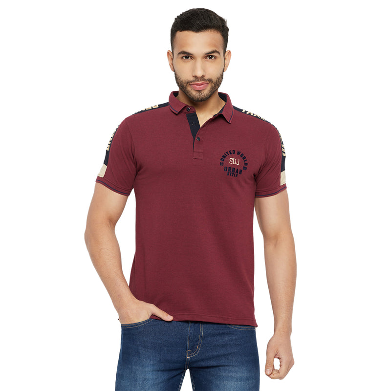 Duke Urban Men Half Sleeve Cotton T-shirt (MLF5778)