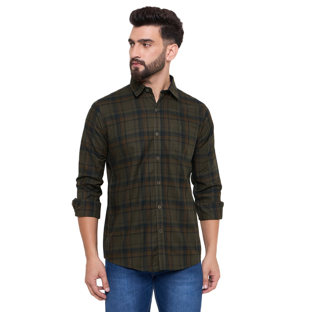 Duke Urban Men Full Sleeve Cotton Shirt (SDO7CKF)