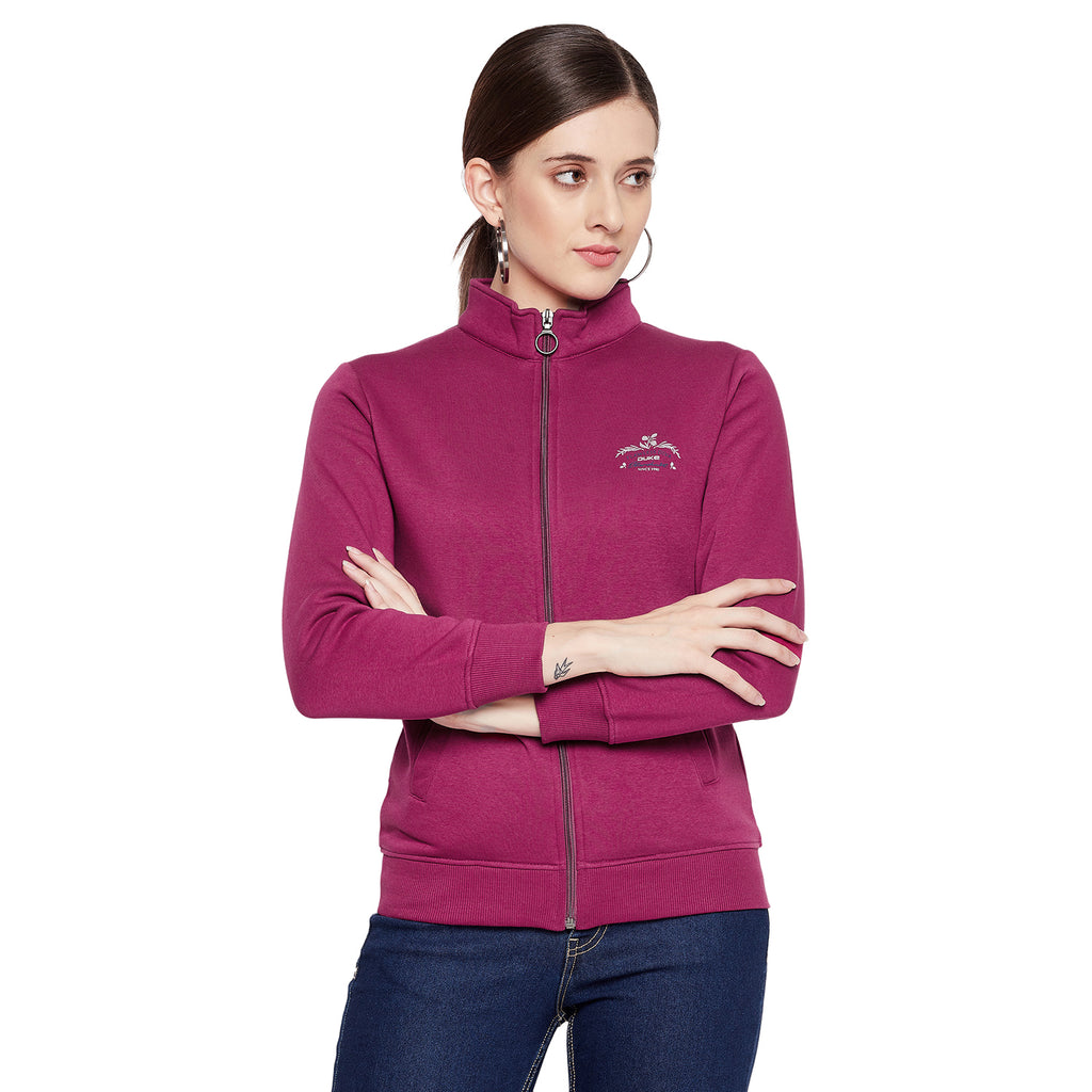 Duke Urban Women Zipper Sweatshirt (MLFX870)