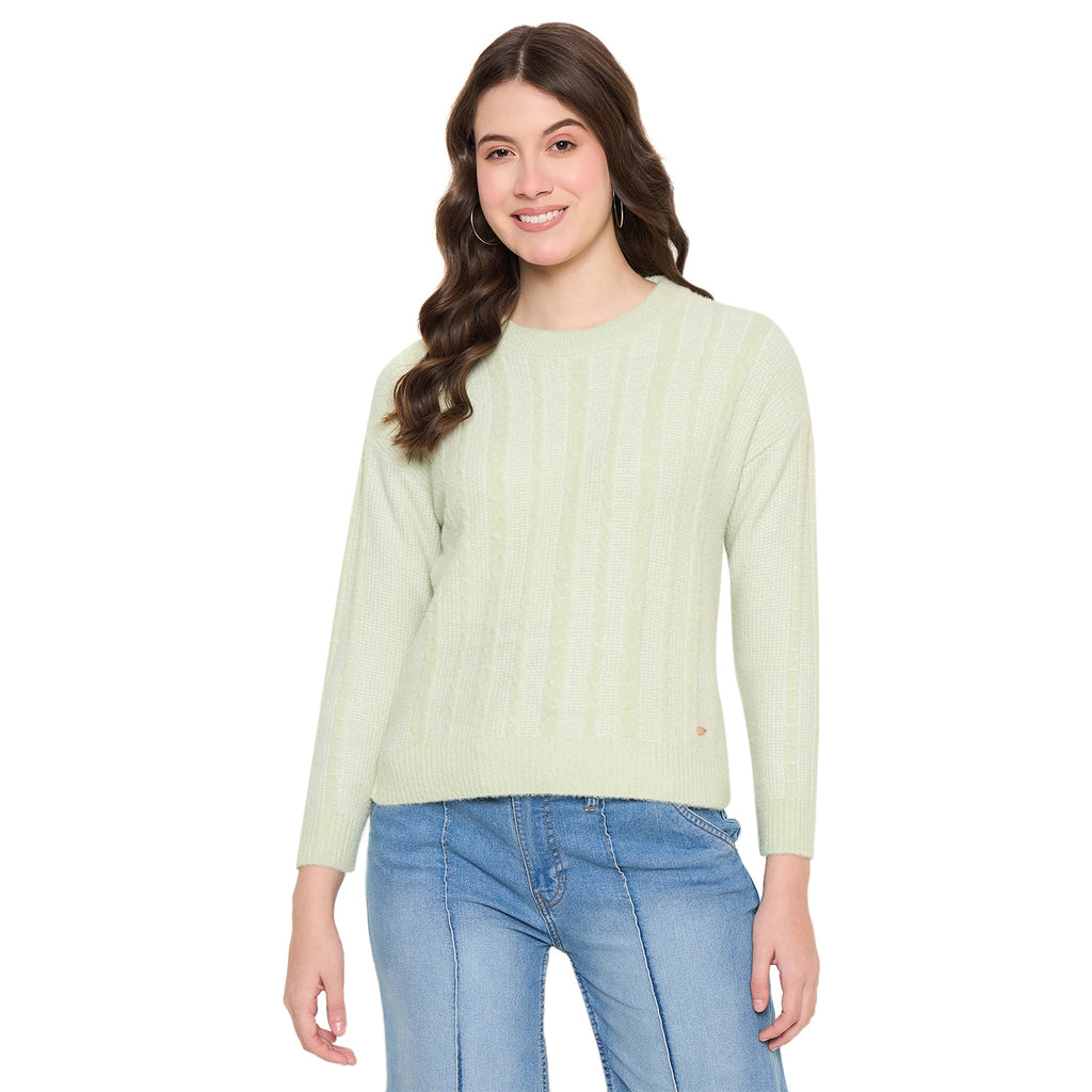 Duke Urban Women Full Sleeve Round Neck Pullover (SDS1391)