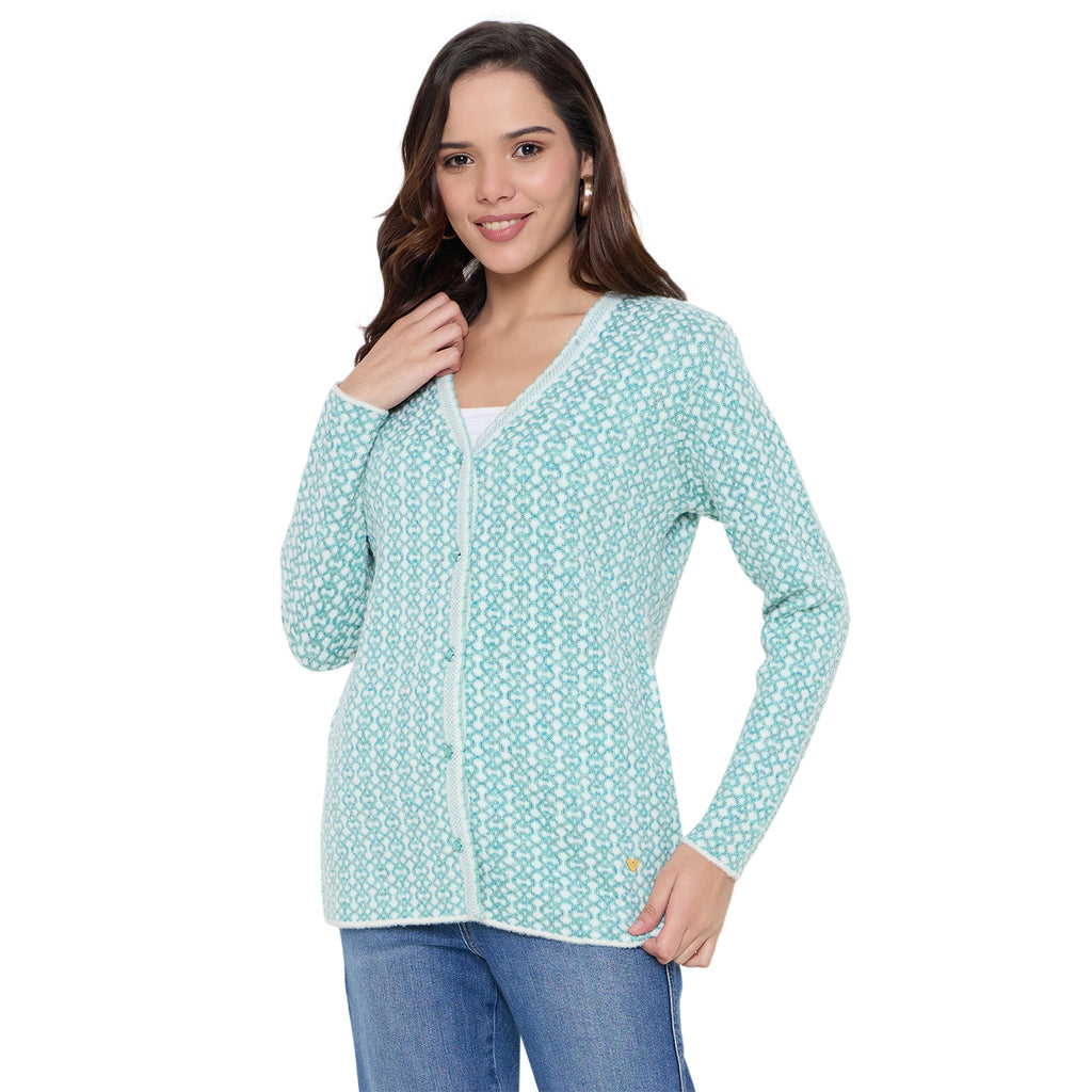 Duke Urban Women Full Sleeve Front Open Cardigan (SDS1361)