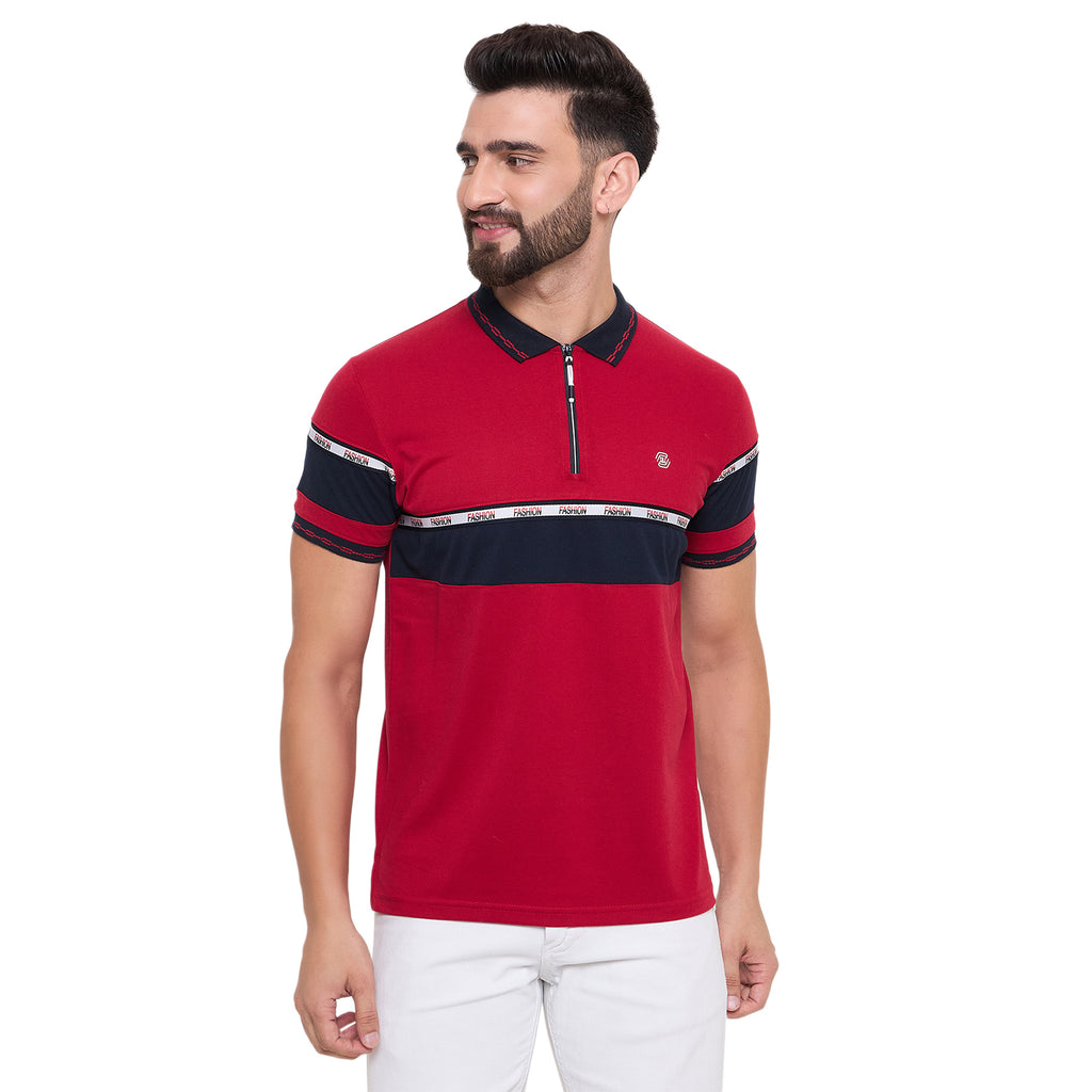 Duke Urban Men Half Sleeve Cotton Tshirt (LF7097)