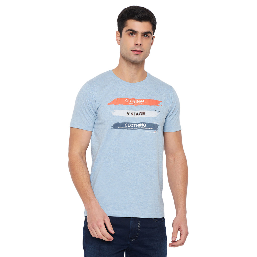 Duke Urban Men Half Sleeve Cotton T-shirt (MLF5827)