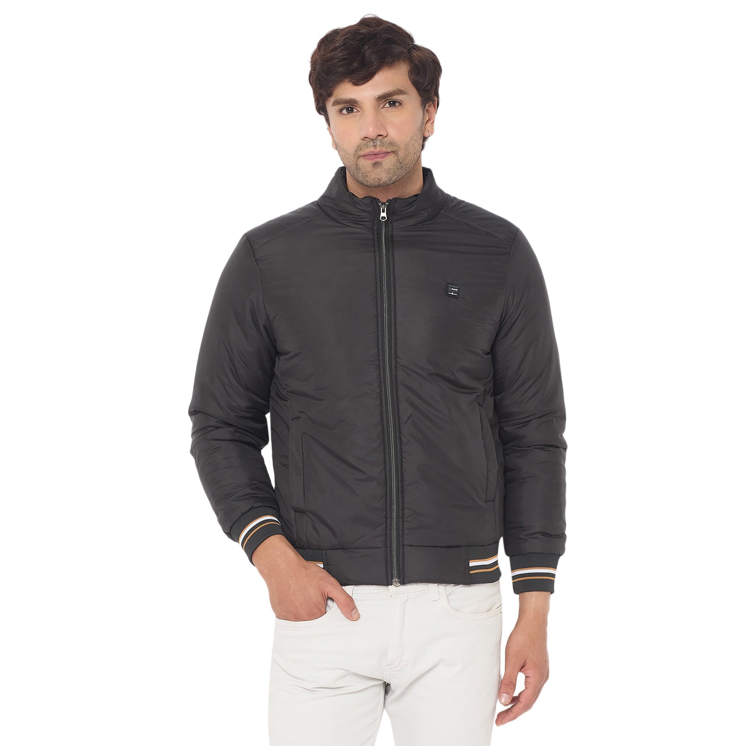 Duke Urban Men Full Sleeve Bomber Jacket (SDZ3089R)