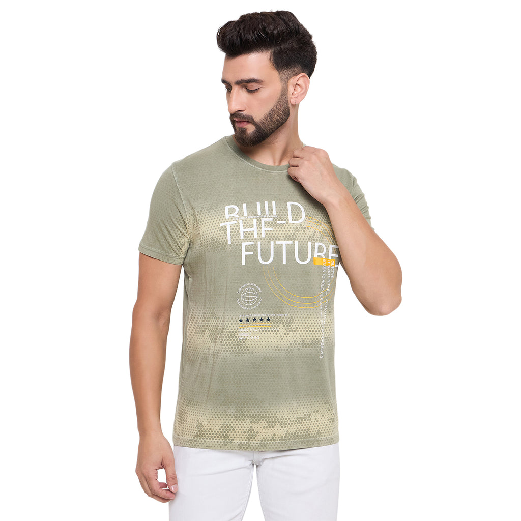 Duke Urban Men Half Sleeve Cotton Tshirt (LF7135)