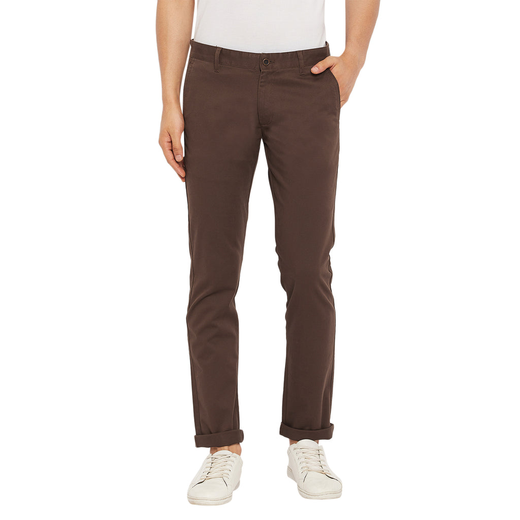 Duke Urban Men Slim Fit Cotton Trousers (SDT4514)
