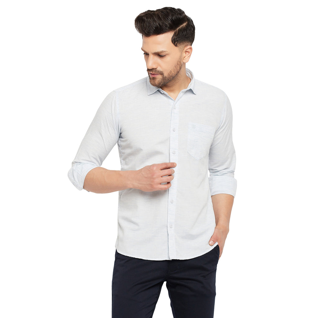 Duke Urban Men Full Sleeve Cotton Shirt (SDO8PLCB)