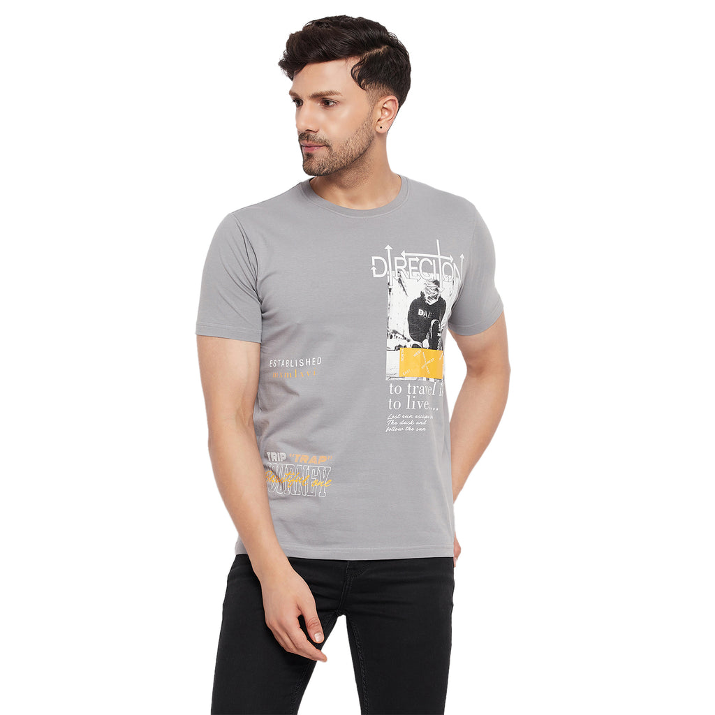 Duke Stardust Men Round Neck Half Sleeve Cotton T-shirt (1023)