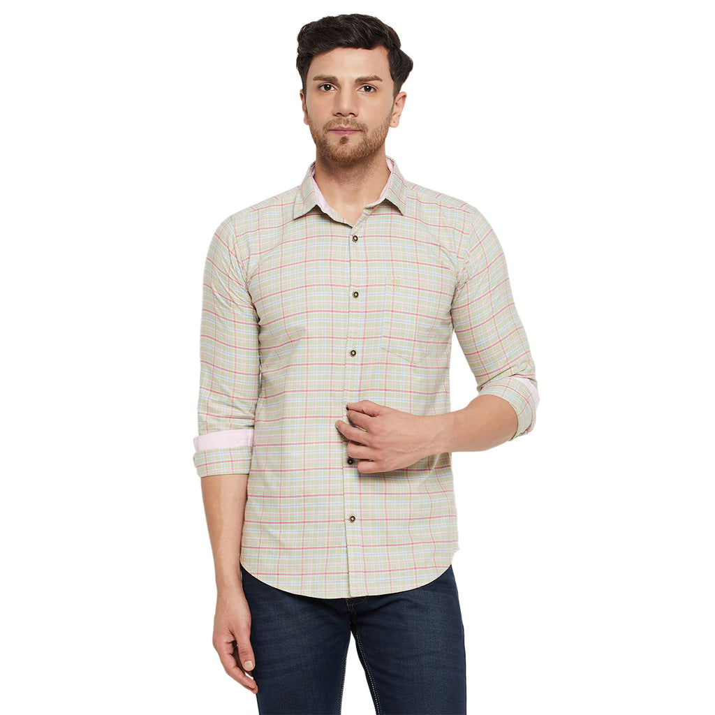 Duke Urban Men Full Sleeve Cotton Shirt (SDO5CKOP)