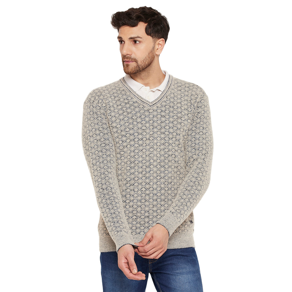 Duke Urban Men Full Sleeve V Neck Sweater (SDS2130)