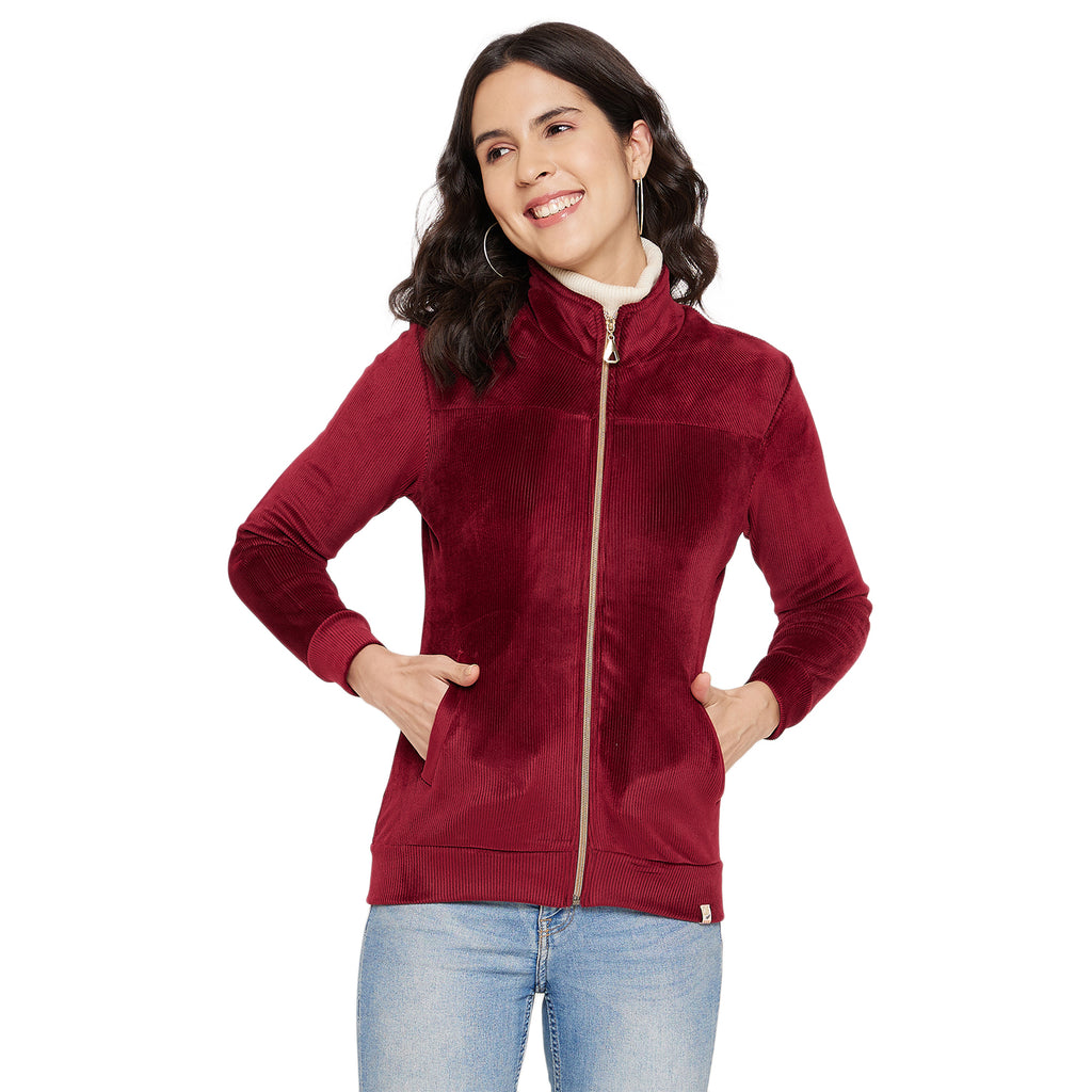 Duke Urban Women Zipper Sweatshirt (LFX923)
