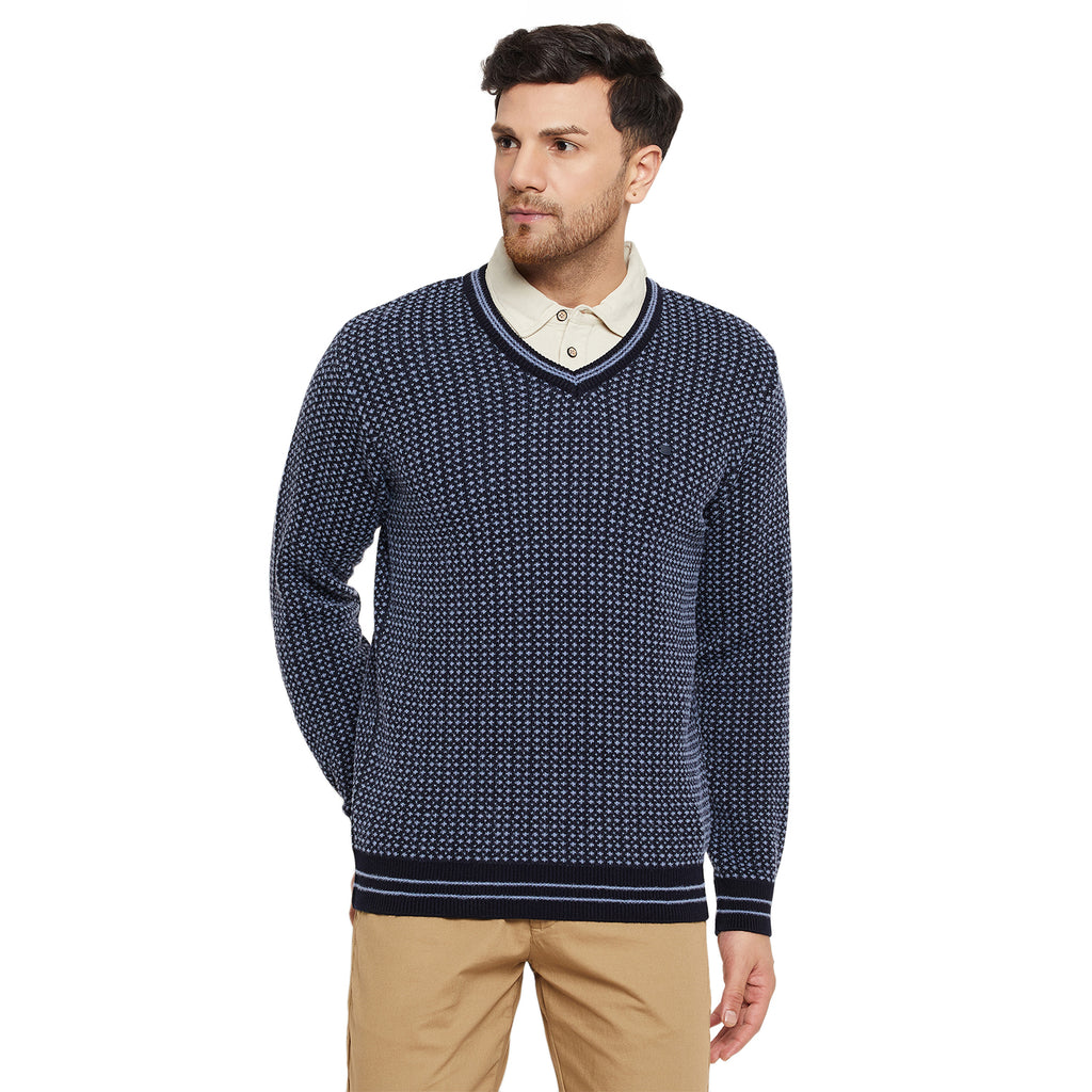 Duke Urban Men Full Sleeve V Neck Sweater (SDS2119)