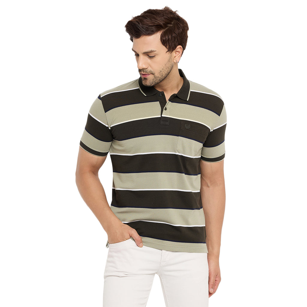 Duke Urban Men Half Sleeve Cotton T-shirt (LF7279)