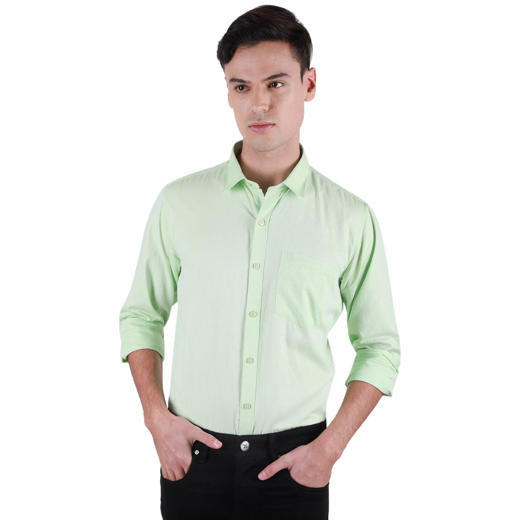 Duke Urban Men Full Sleeve Cotton Shirt (SDO7PLDB)