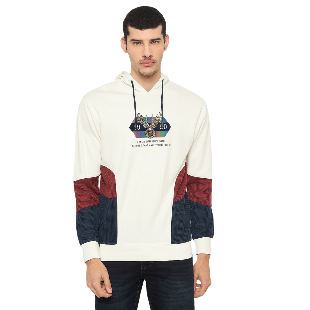 Duke Urban Men Full Sleeve Hooded Sweatshirt (LF6386)