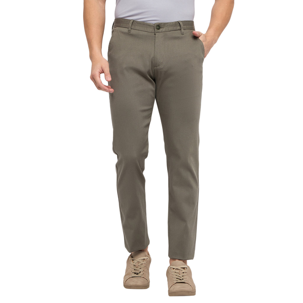 Duke Urban Men Flatfront Narrowfit Chinos Trousers (SDT4596)