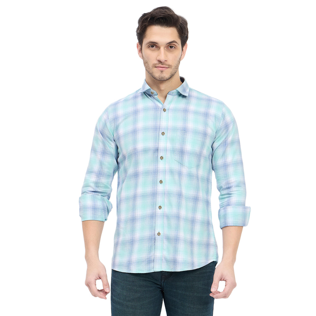 Duke Urban Men Full Sleeve Cotton Shirt (SDO8CKY)