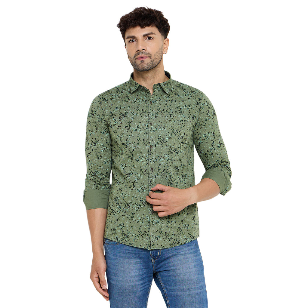 Duke Urban Men Full Sleeve Cotton Shirt (SDO7PRA)