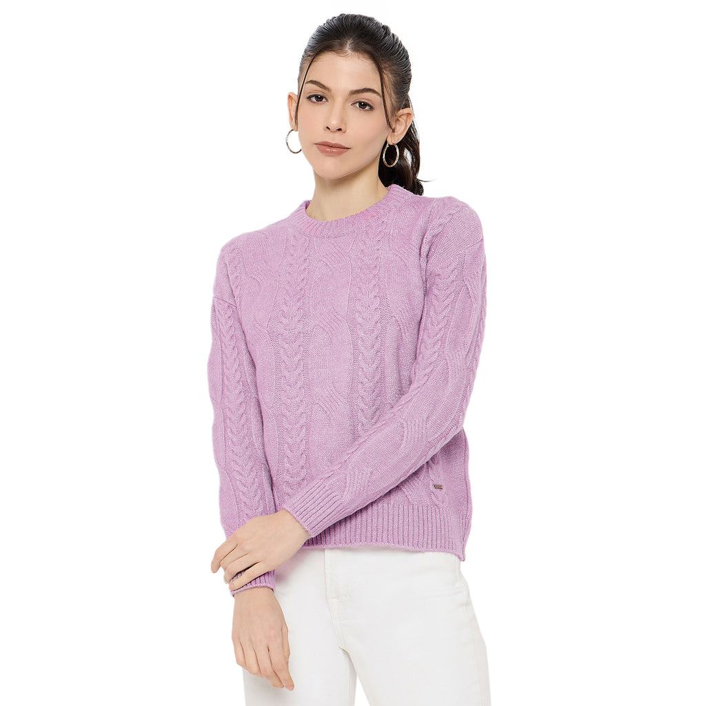 Duke Urban Women Full Sleeve Round Neck Pullover (SDS1369)