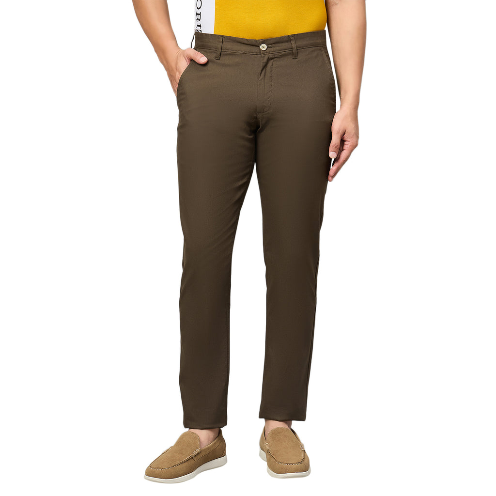 Duke Urban Men Flatfront Narrowfit Trouser (SDT4633)