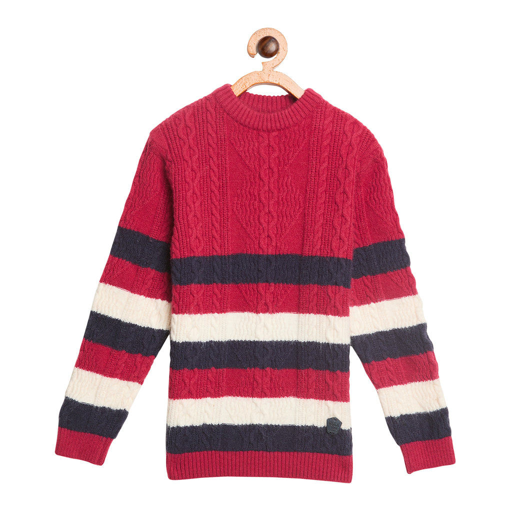 Duke Urban Boys Full Sleeve Round Neck Sweater (SDS3626)