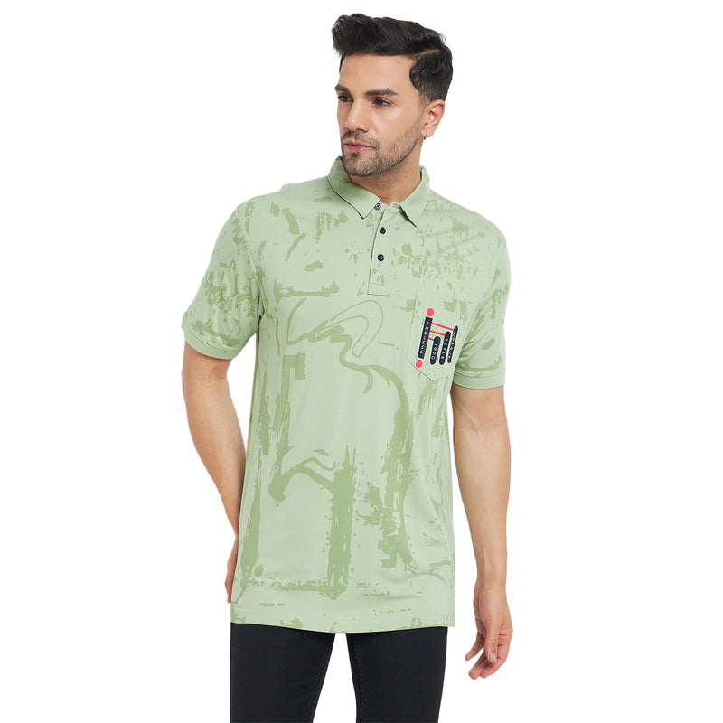 Duke Urban Men Half Sleeve Cotton T-shirt (MLF7118)