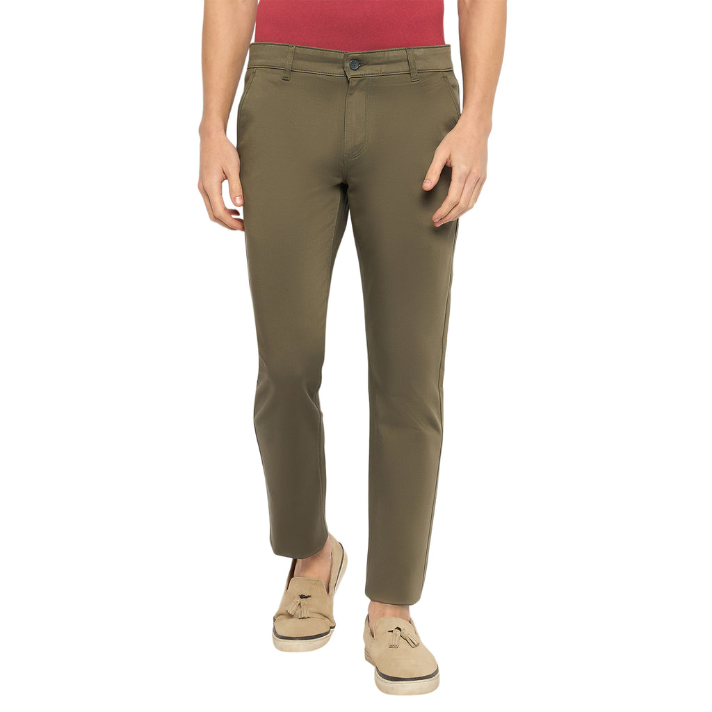 Duke Urban Men Solid Chinos Trousers (SDT4603)