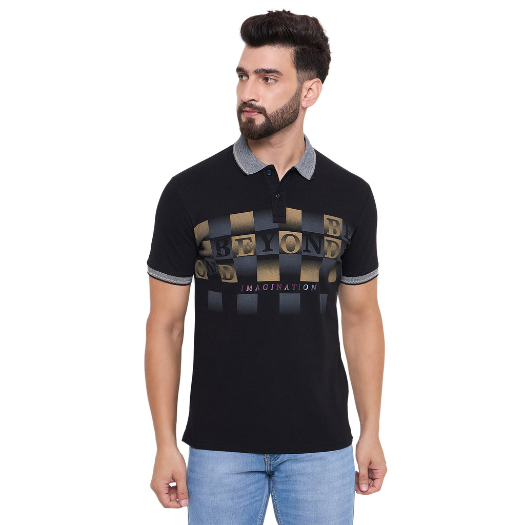 Duke Urban Men Half Sleeve Cotton Tshirt (LF7151)