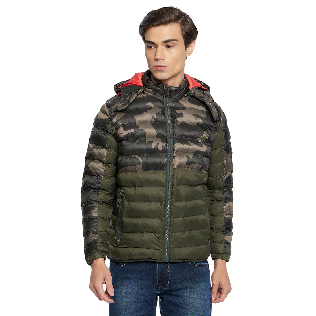 Duke Urban Men Full Sleeve Hooded Jacket (SDZ3020N)