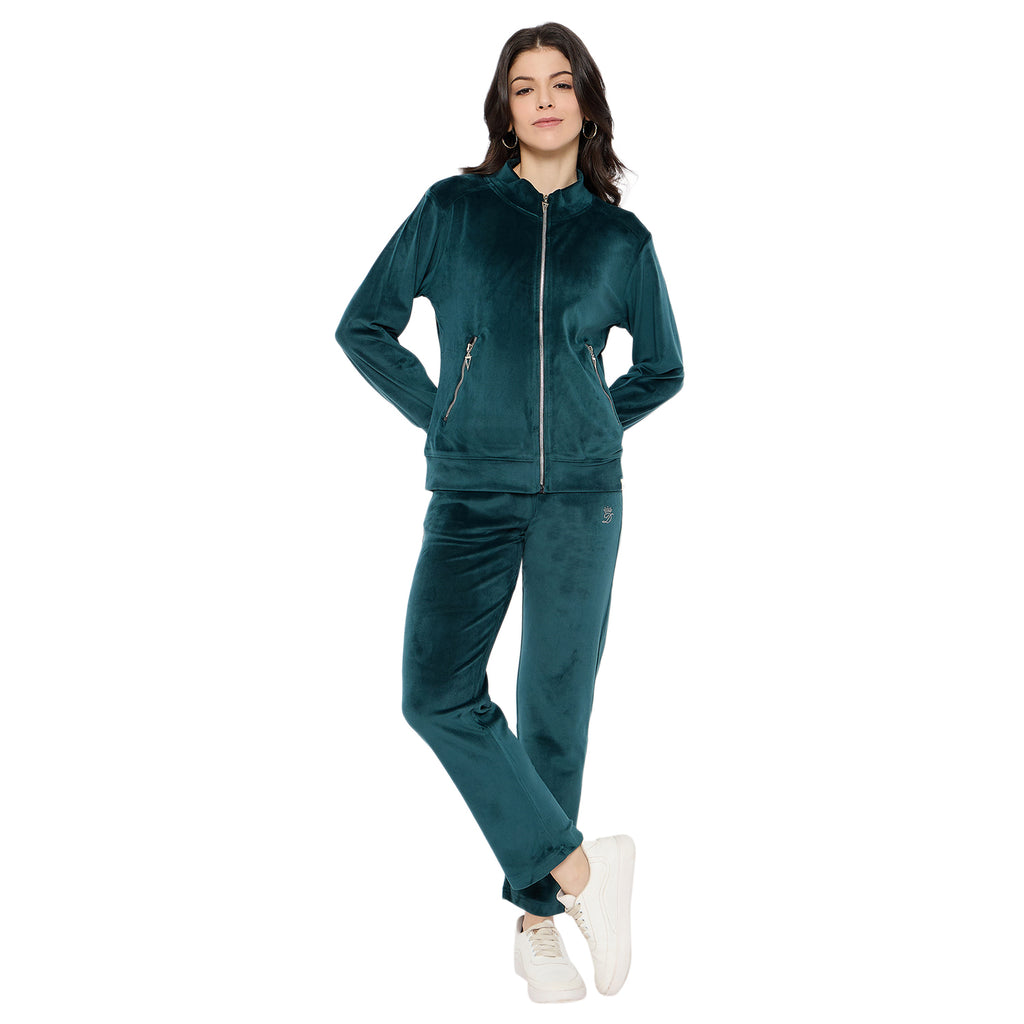 Duke Urban Women Full Sleeve Full Zipper Tracksuit (LFX808)