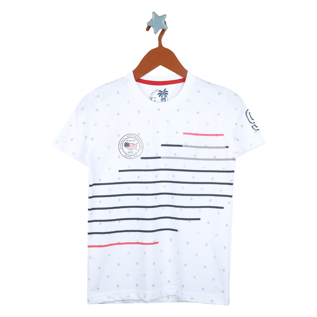 Duke Urban Boys Half Sleeve Cotton T-shirt (LF662)