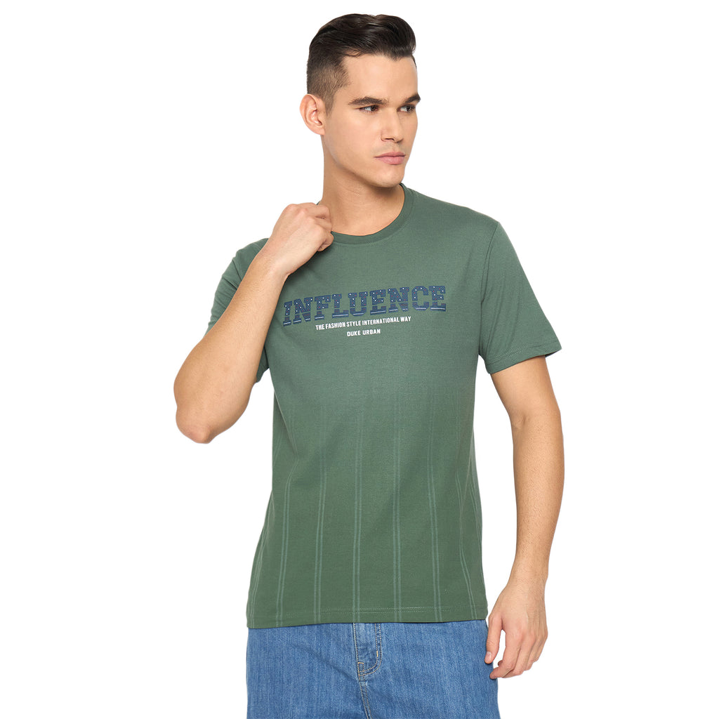 Duke Urban Men Half Sleeve Cotton T-shirt (ONLF299)