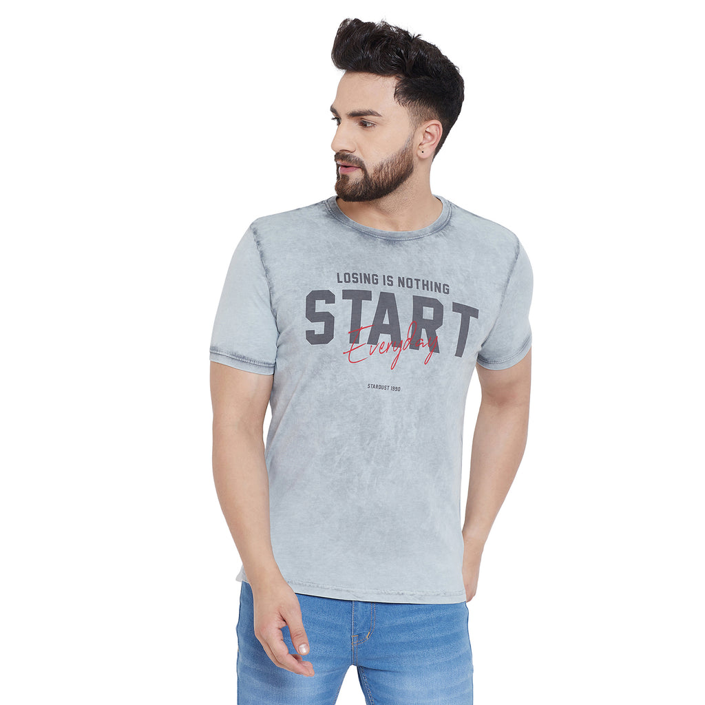 Duke Urban Men Half Sleeve Cotton T-shirt (LF4566)