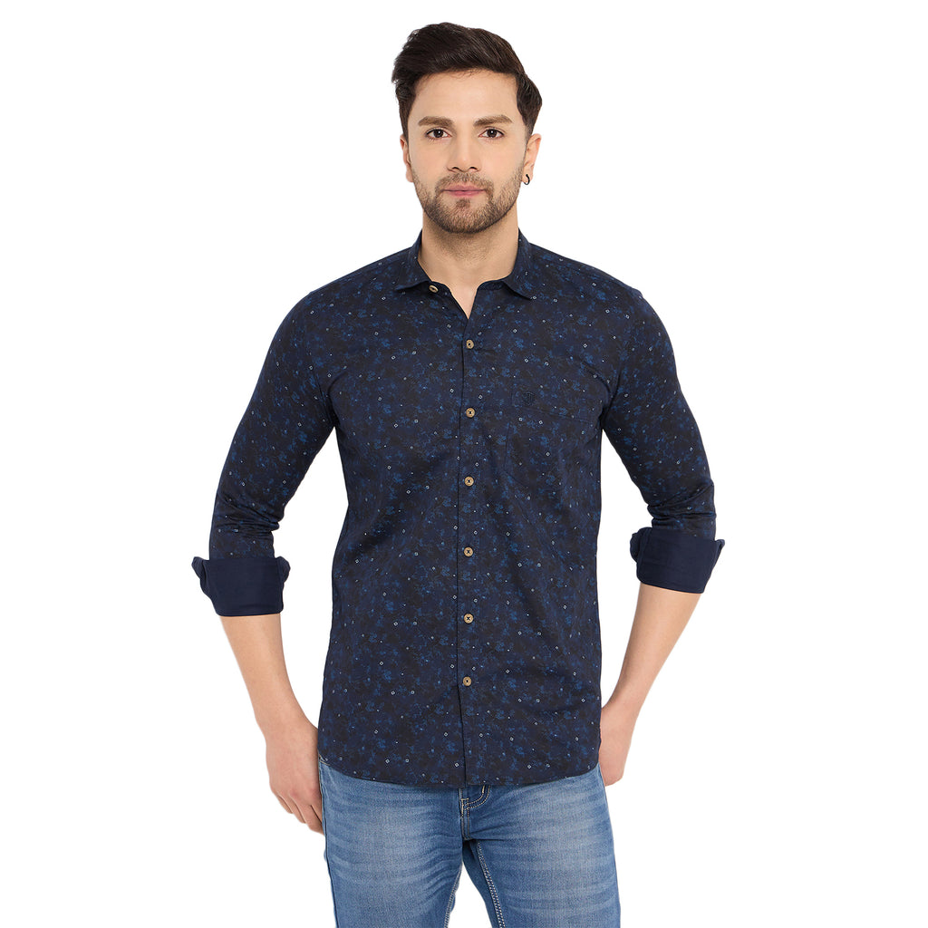 Duke Urban Men Full Sleeve Cotton Shirt (SDO8PRSH)