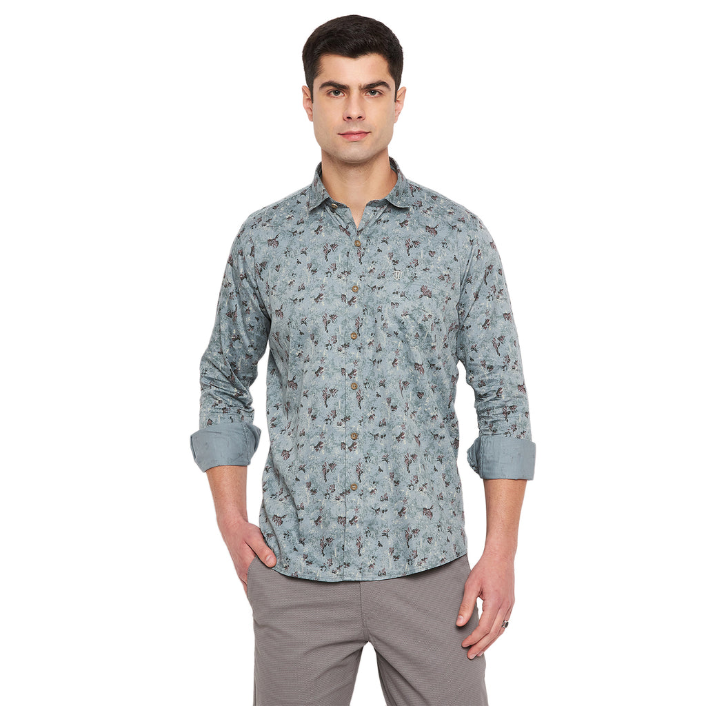 Duke Urban Men Full Sleeve Cotton Shirt (SDO8PRST)
